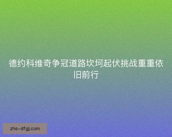 德约科维奇争冠道路坎坷起伏挑战重重依旧前行